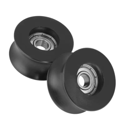 Image of FTVOGUE 4pcs 0840UU U Type Groove Pulley Roller Guide Wheel 8x40x20.7mm