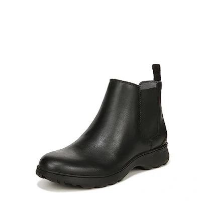 Image of Vionic Women&#039;s Water Resistant Ankle Boot Slip on Evergreen Shoes with Arch Support Medium Fit