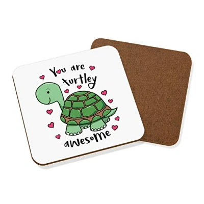Image of You Are Turtley Awesome Coaster Drinks Mat