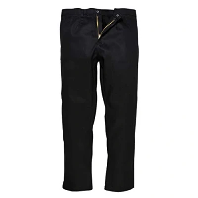 Image of Portwest BZ30 Maximum Protection Bizweld Trousers Black, XX Large