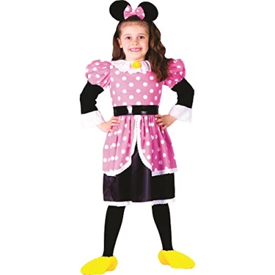 Image of Dress Up America Ms, Mouse Costume for Kids Beautiful Set Role Play