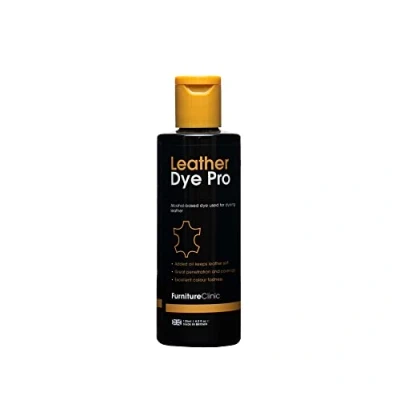 Image of Leather Dye Pro Alcohol Based Used to Change The Colour of (Black, 125ml)