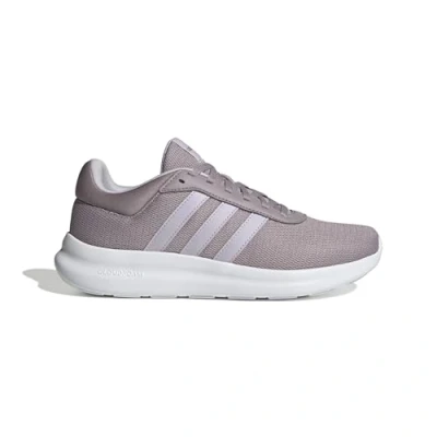 Image of adidas Women&#039;s LITE Racer 4.0 Shoes, preloved fig/Silver Dawn/Silver Dawn, 7.5 UK