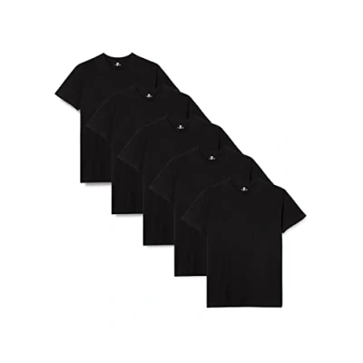 Image of Lower East Mens Le105 T Shirt, Black, S UK