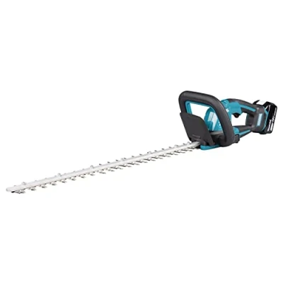 Image of Makita DUH606RT 18V Li ion LXT Brushless 60cm Hedge Trimmer Complete with 1 x 5.0 Ah Battery and Charger