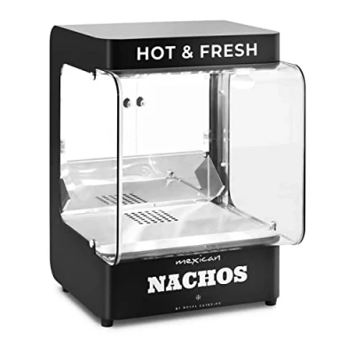 Image of Royal Catering RCNW ND01 Nachos warmer 99 50 60 C black Nacho station Tortilla chip
