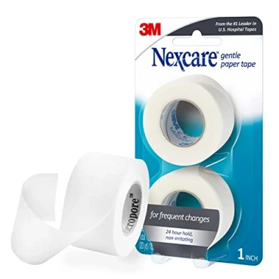 Image of Nexcare First Aid 3M Gentle Paper Tape 2 roll
