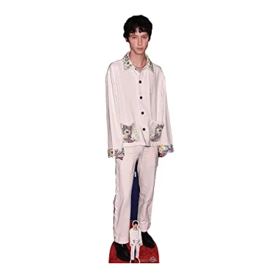 Image of CS1011 Troy Sivan Lifesize Cardboard Cutout With Mini White Suit