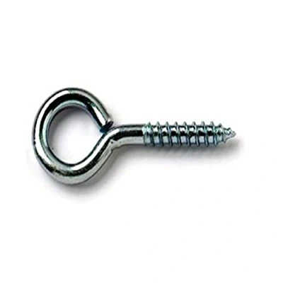 Image of Merriway BH04812 (5 Pcs) Screw In Eye, BZP Steel 45 mm (1.3/4 inch) Pack of 5 Pieces