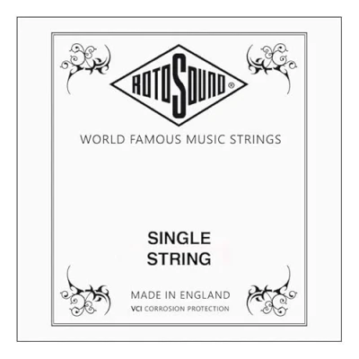 Image of Rotosound strings for electric bass JAZZ 77 MONEL FLATWOUND single string HIGH C FLATW JBL035