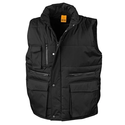 Image of Result Workguard Gilet Bodywarmer Black Large