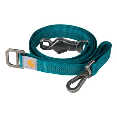 Image of Carhartt Pet Durable Nylon Webbing Leashes for Dogs, Reflective Stitching Visibility, Shaded Spruce, Large