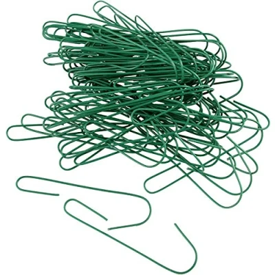 Image of Star Online 200 Green Assorted Sizes Plastic Bauble Hooks Christmas Tree Decoration