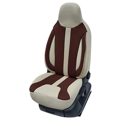 Image of BREMER SITZBEZÜGE Made To Measure Driver Protective Covers, Seat Covers Compatible with Ducato, Weinsberg, Adria, Dethleffs Motorhome Accessories, Set of 2 Incl. Armrest