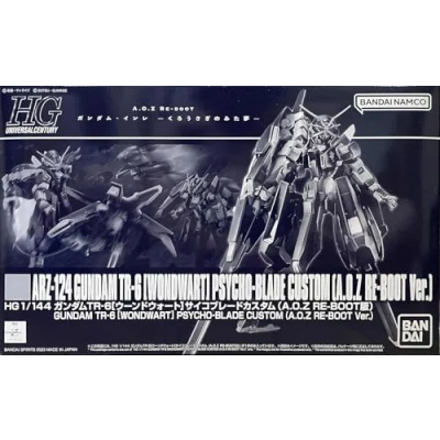 Image of Tamashi 1/144 HG RX 124 Gundam TR 6 [Woundwort] Psycho Blade Custom (A.O.Z RE Boot Ver.