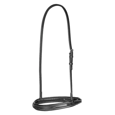 Image of Shires Salisbury Fairford Cavesson Noseband (Cob, Black)