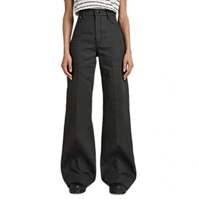 Image of G STAR RAW Women&#039;s Deck Ultra High Wide Leg Pants, Blue (raw denim D20987 D189 001), 29W / 30L