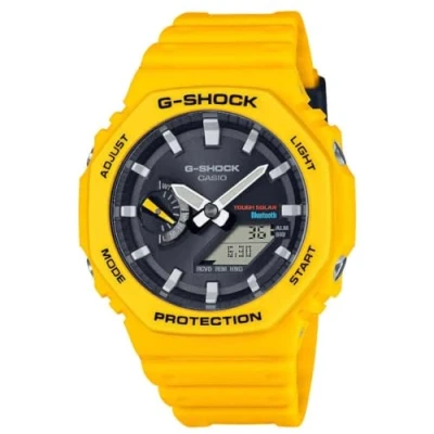 Image of Casio Men Analogue Digital Quartz Watch with Plastic Strap GA B2100C 9AER