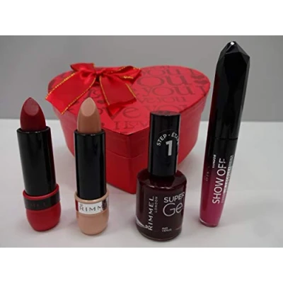 Image of Rimmel London Make Up Bundle Gift Set, Love Box Set