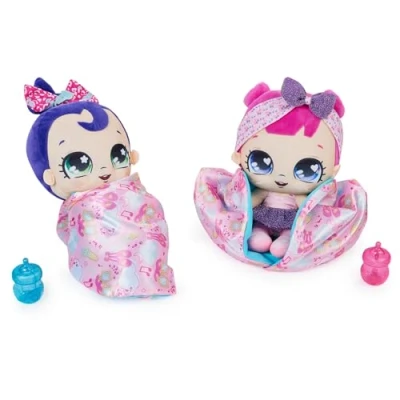 Image of Magic Blanket Babies, Surprise Plush Baby Doll with Over 80 Sounds and Reactions, Pink (Style May Vary), Kids Toys for Girls Ages 4 up