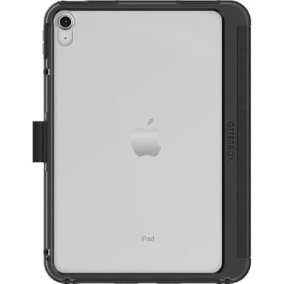 Image of OtterBox Symmetry Folio Case for iPad 10.9 Inch (10th gen 2022), Shockproof, Drop proof, Slim Protective Case, Tested to Military Standard, Black, Non Retail Packaging
