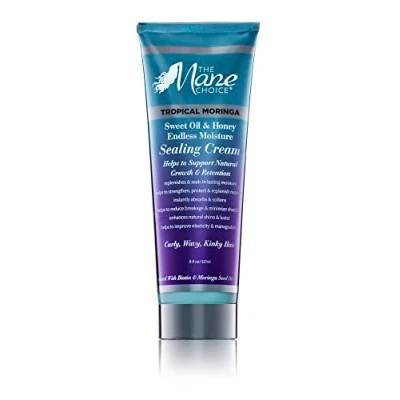 Image of The Mane Choice Tropical Moringa Sweet Oil &amp; Honey Endless Moisture Sealing Cream 8oz