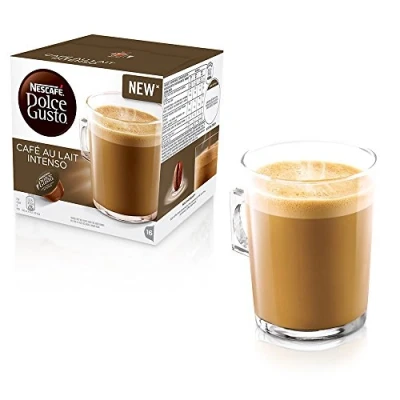 Image of Dolce Gusto Cafe Au Lait Intenso 16 Coffee Pods