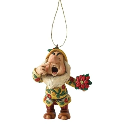 Image of Disney Traditions Sneezy Hanging Ornament, White