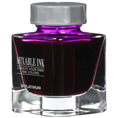 Image of Platinum Mix Free 20ml Ink Bottle Silky Purple