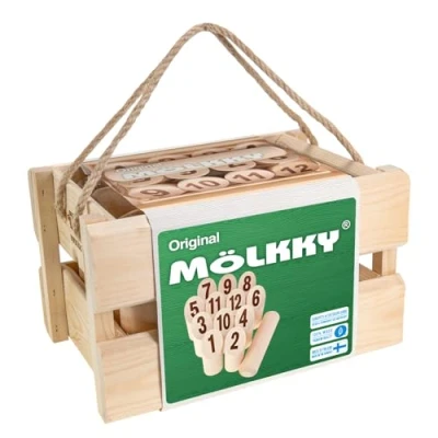 Image of Tactic Mölkky in Wooden Crate