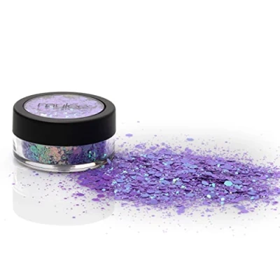 Image of Mylee All That Glitters [Perfect] 101 Glitter Colour Choices DIY Nail Decoration, Holographic Dust Powder Ideal for Art &amp; Crafts