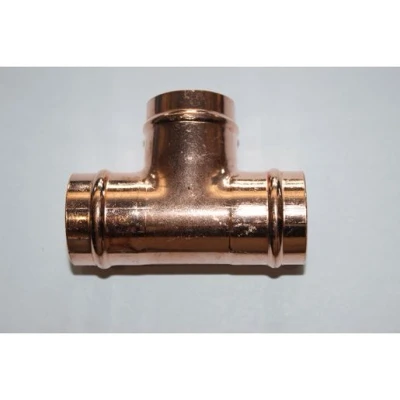Image of Plumbright Solder Ring P24 35mm Equal Tee Fitting 24016513