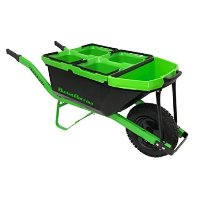 Image of BucketBarrow URBAN88 Wheelbarrow Kit With Bucket System 88 Litre Heavy Duty Tough Tyre 150KG
