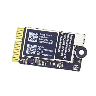 Image of OLVINS BCM943224PCIEBT2 WiFi Bluetooth Airport Wireless Network Card Replacement for MacBook Air 11&quot; A1370 13&quot; A1369 (Mid 2011) A1465 A1466 2012)