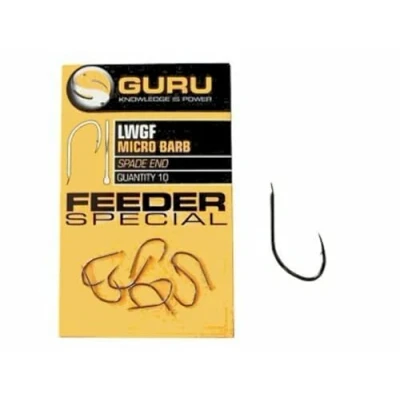 Image of Guru LWGF Micro Barb Feeder Special Spade End Size 12 Qty 10