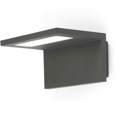 Image of Ele LED Outdoor Wall Light Dark Grey IP54