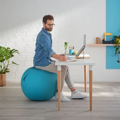 Image of Leitz Ergo Cosy Active Sitting Ball Calm Blue 52790061