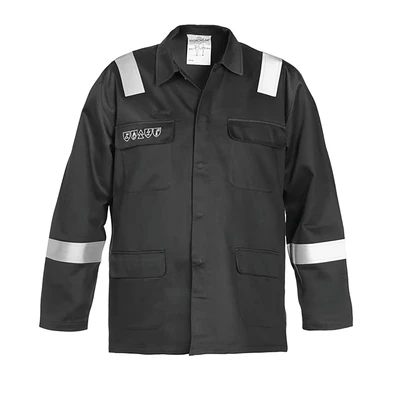 Image of Melk Multi Cvc Flame Retardant Anti Static Jacket Black 36
