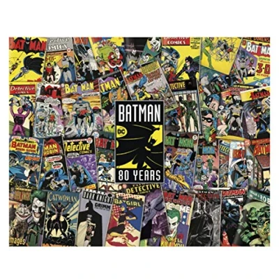 Image of Paladone 1000 Piece Jigsaw Puzzle DC Comics Batman Officially Licensed Merchandise Amazon Exclusive