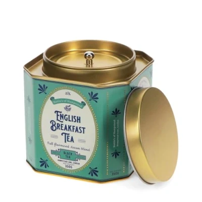 Image of Metal Tea Caddy English Breakfast