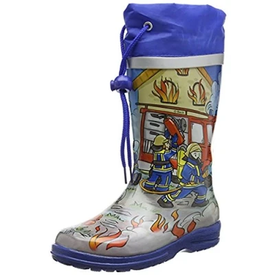 Image of Beck Boy&#039;s Fire Wellington Boots, Multicolour, 7 UK Child