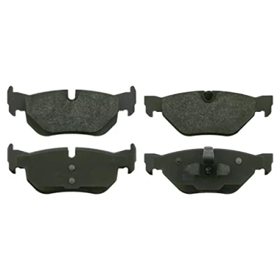 Image of 34212288891, 34212288892, 34216767148, 34216767150, 34216773161 Brake pad set BLUE PRINT ADB114223 Rear Axle with piston clip BMW: 3 Saloon, Coupe