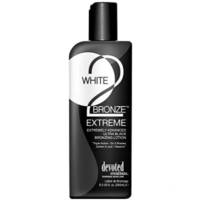 Image of Devoted Creations White 2 Bronze Extreme Tanning Bed Sunbed