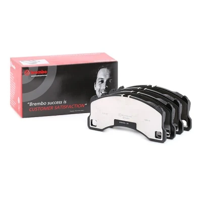 Image of 7P0698151G, 7P5698151D, 95535193960, 95535193961, 95535193962 Brake pad set BREMBO P 65 021 PORSCHE: Panamera Sport Turismo, Panamera,