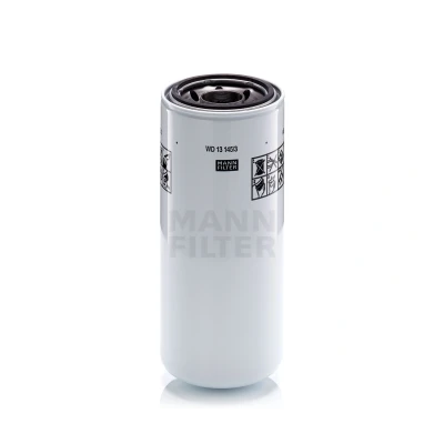 Image of 5241800310 Oil FILTER MANN WD 13 145/3 M45x1.5 6H Spin on Filter, for high pressure levels