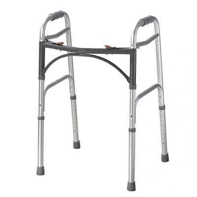 Image of NRS Healthcare Lightweight Height Adjustable Folding Walking Frame