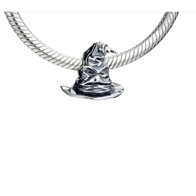 Image of Official Harry Potter Sterling Silver Sorting Hat Bead Charm by The Carat Shop