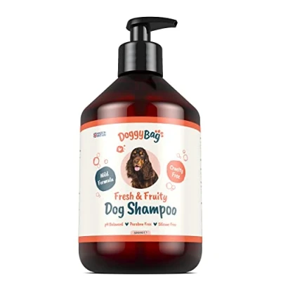 Image of 500ML Fruity Shampoo for Dogs from Doggy Bag Deodorising and Conditioning Easy Rinse Mild Dog with Pro Vitamin B5
