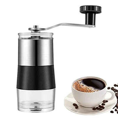 Image of Rianpesn Coffee Bean Grinders Manual Grinder Burr Grinder, Hand Unique, Perfect for Camping