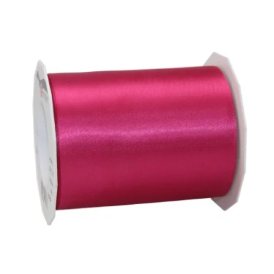 Image of C.E. Pattberg Präsent Adria Satin Ribbon Pink 112 mm width, 25 m length